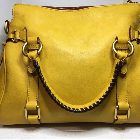 Dooney & Bourke Florentine Sunflower Satchel - Picture 8 of 12